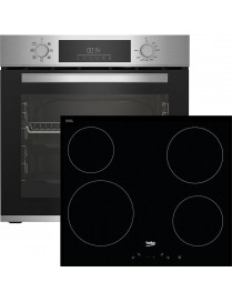 BEKO BBIM 12300 XM + HIC 64401 Σετ Φούρνος Εστία