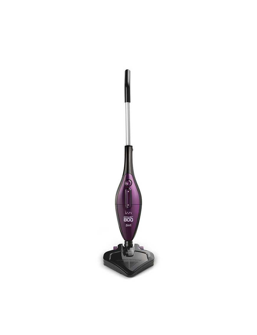 Izzy IZ-4001 3in1 Super Power 800 Ηλεκτρική Σκούπα 2 σε 1 Stick & Χειρός 800W Μωβ