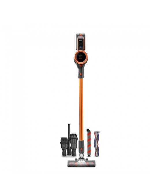 Izzy IZ-4007 Επαναφορτιζόμενη Σκούπα 2 σε 1 Stick & Χειρός 25.9V Πορτοκαλί