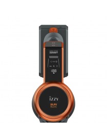 Izzy IZ-4007 Επαναφορτιζόμενη Σκούπα 2 σε 1 Stick & Χειρός 25.9V Πορτοκαλί