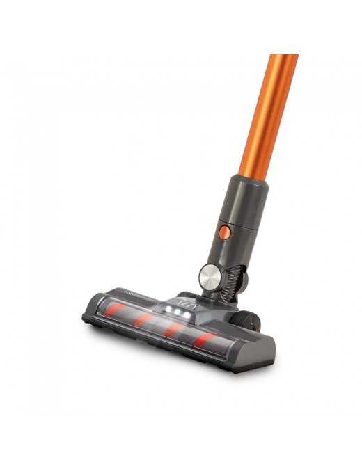 Izzy IZ-4007 Επαναφορτιζόμενη Σκούπα 2 σε 1 Stick & Χειρός 25.9V Πορτοκαλί