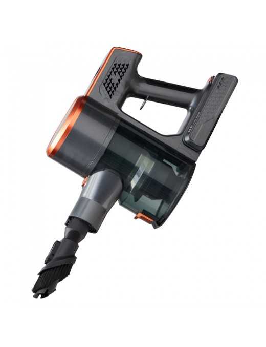 Izzy IZ-4007 Επαναφορτιζόμενη Σκούπα 2 σε 1 Stick & Χειρός 25.9V Πορτοκαλί