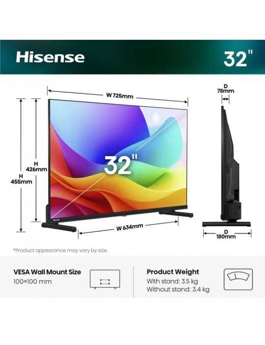 Hisense 32A5S Smart Τηλεόραση 32" Full HD QLED A5S HDR (2026)