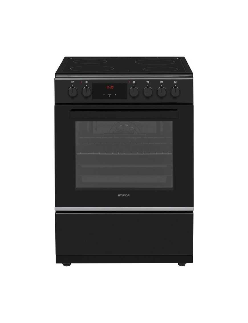 Hyundai HCVC25V-7261V/BL Κουζίνα 69lt Μαύρη