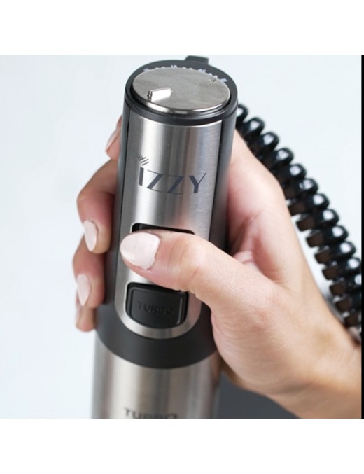 Izzy Ultra Speed IZ-1702 Ραβδομπλέντερ με Ανοξείδωτη Ράβδο 1200W Ασημί