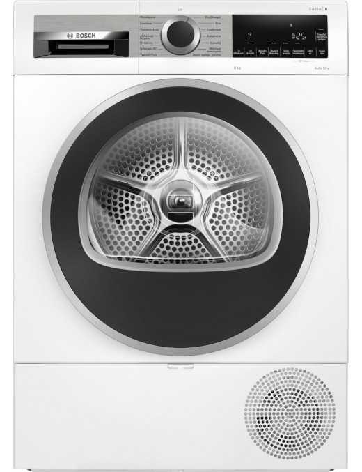 Bosch WQG243B9GR Serie 6 Στεγνωτήριο 9kg με Αντλία Θερμότητας