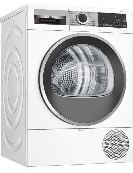 Bosch WQG243B9GR Serie 6 Στεγνωτήριο 9kg με Αντλία Θερμότητας