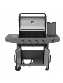BORMANN Elite BBQ6041 Ψησταριά Υγραερίου FORGE 4+1 Εστιών με Μαντεμένια Σχάρα