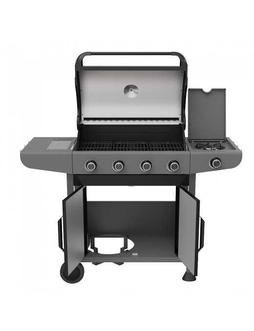 BORMANN Elite BBQ6041 Ψησταριά Υγραερίου FORGE 4+1 Εστιών με Μαντεμένια Σχάρα