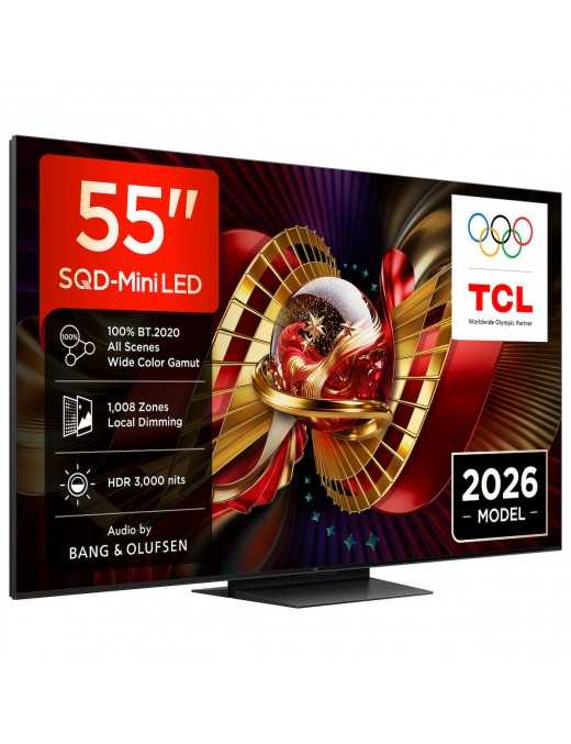 TCL 55C8L Smart Τηλεόραση 55" 4K UHD SQD-Mini LED HDR (2026)