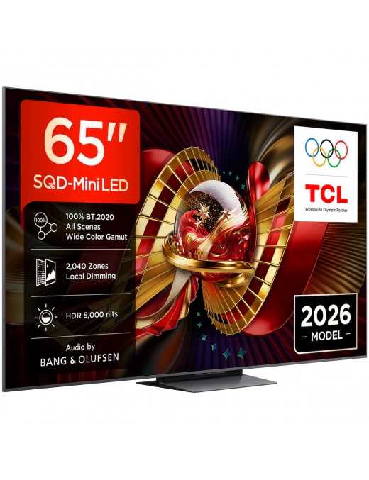 TCL 65C8L Smart Τηλεόραση 65" 4K UHD SQD-Mini LED HDR (2026)