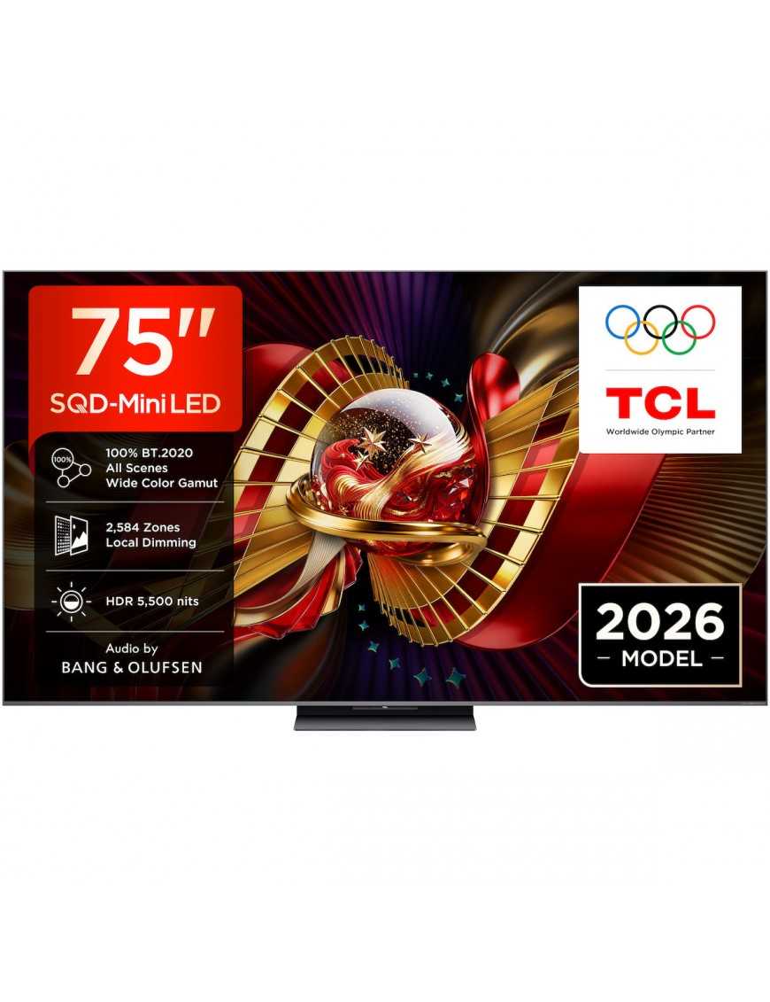 TCL 75C8L Smart Τηλεόραση 75" 4K UHD SQD-Mini LED HDR (2026)