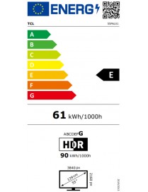TCL 55P6L Smart Τηλεόραση 55" 4K UHD LED HDR (2026)