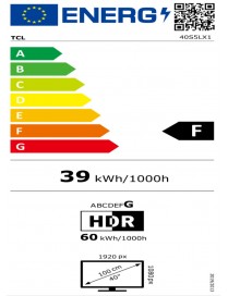 TCL 40S5L Smart Τηλεόραση 40" Full HD QLED HDR (2026)