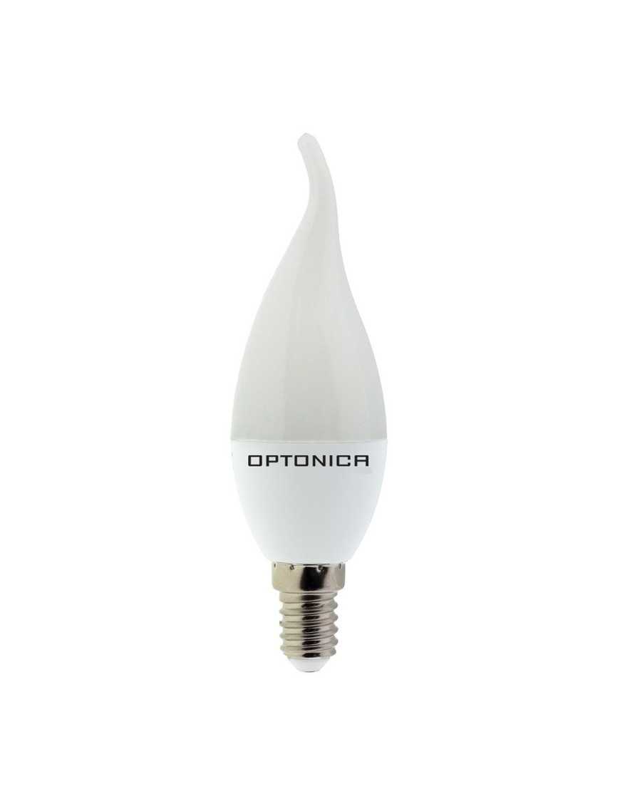 OPTONICA LED λάμπα Candle C37 1467, 6W, 4500K, E14, 480lm