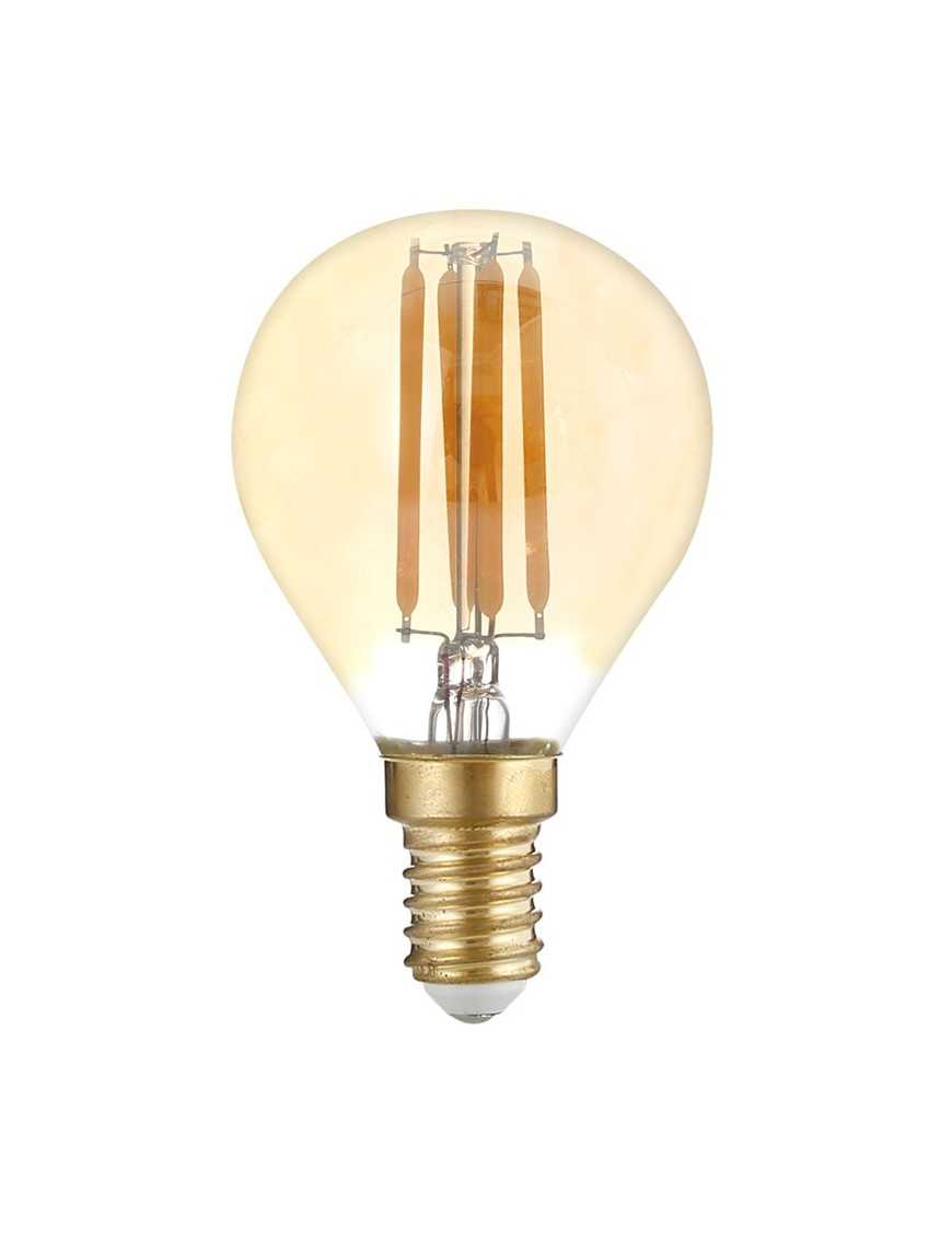 OPTONICA LED λάμπα G45 Filament 1492, 4W, 2500K, E14, 400lm