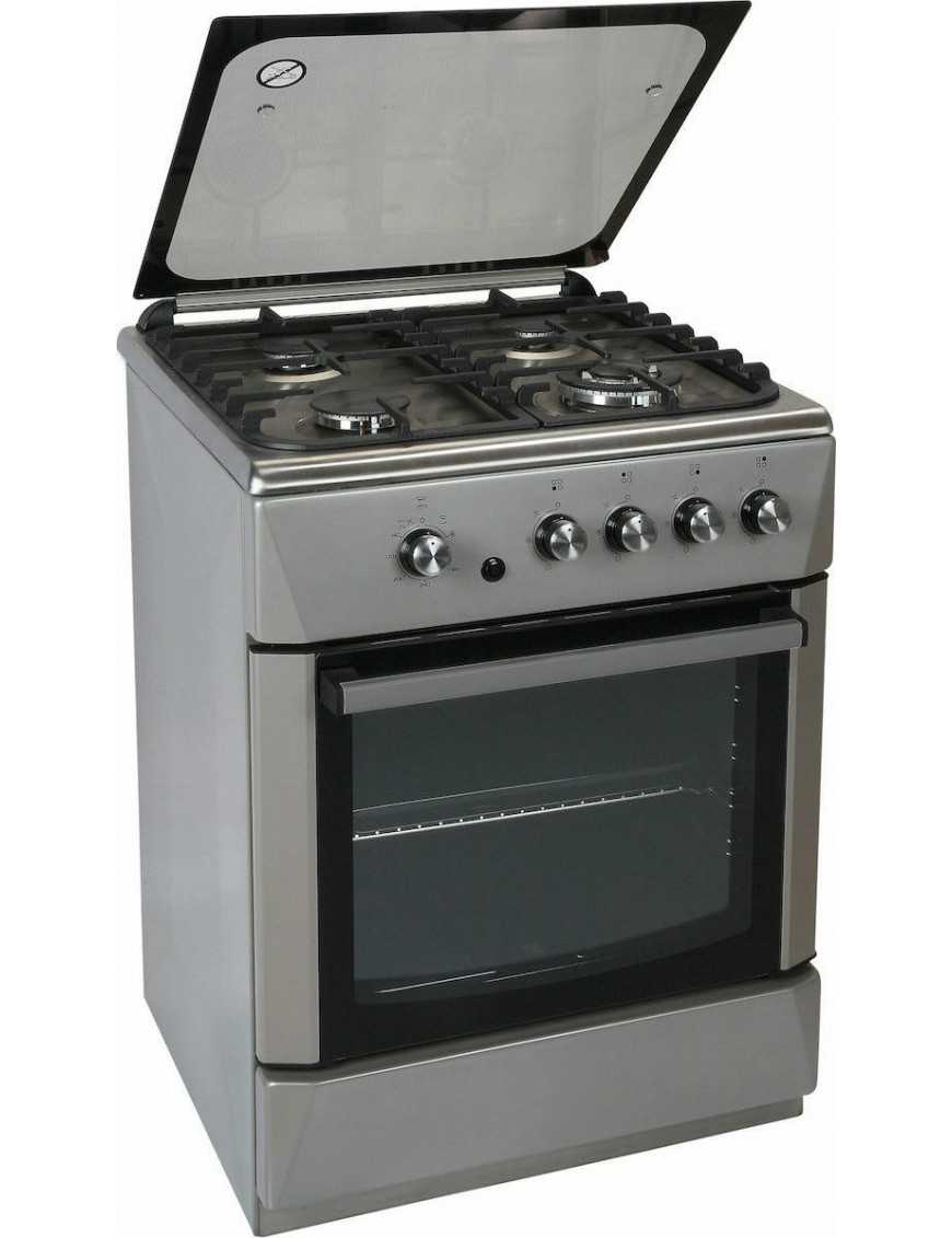 Carad GGX50045 Κουζίνα Αερίου 64lt με Εστίες Αερίου