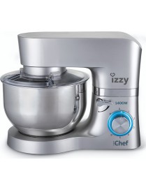 Προσθήκη στη Σύγκριση menu Izzy S1503 Super Chef Κουζινομηχανή 1400W με Ανοξείδωτο Κάδο 6lt