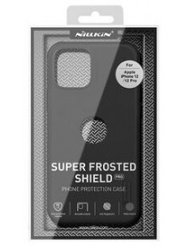 NILLKIN θήκη Super Frosted Shield για Apple iPhone 12/12 Pro, μαύρη