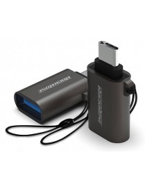 ROCKROSE αντάπτορας USB Type-C σε USB 3.0 Nexus U, 5Gbps, γκρι