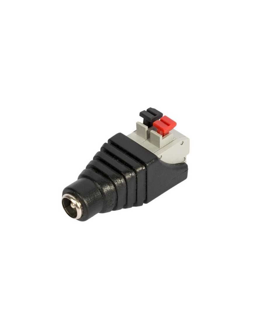 FOLKSAFE βύσμα τροφοδοσίας DC θηλυκό DCFCP, 5.5x2.1mm, push-pin, 5τμχ