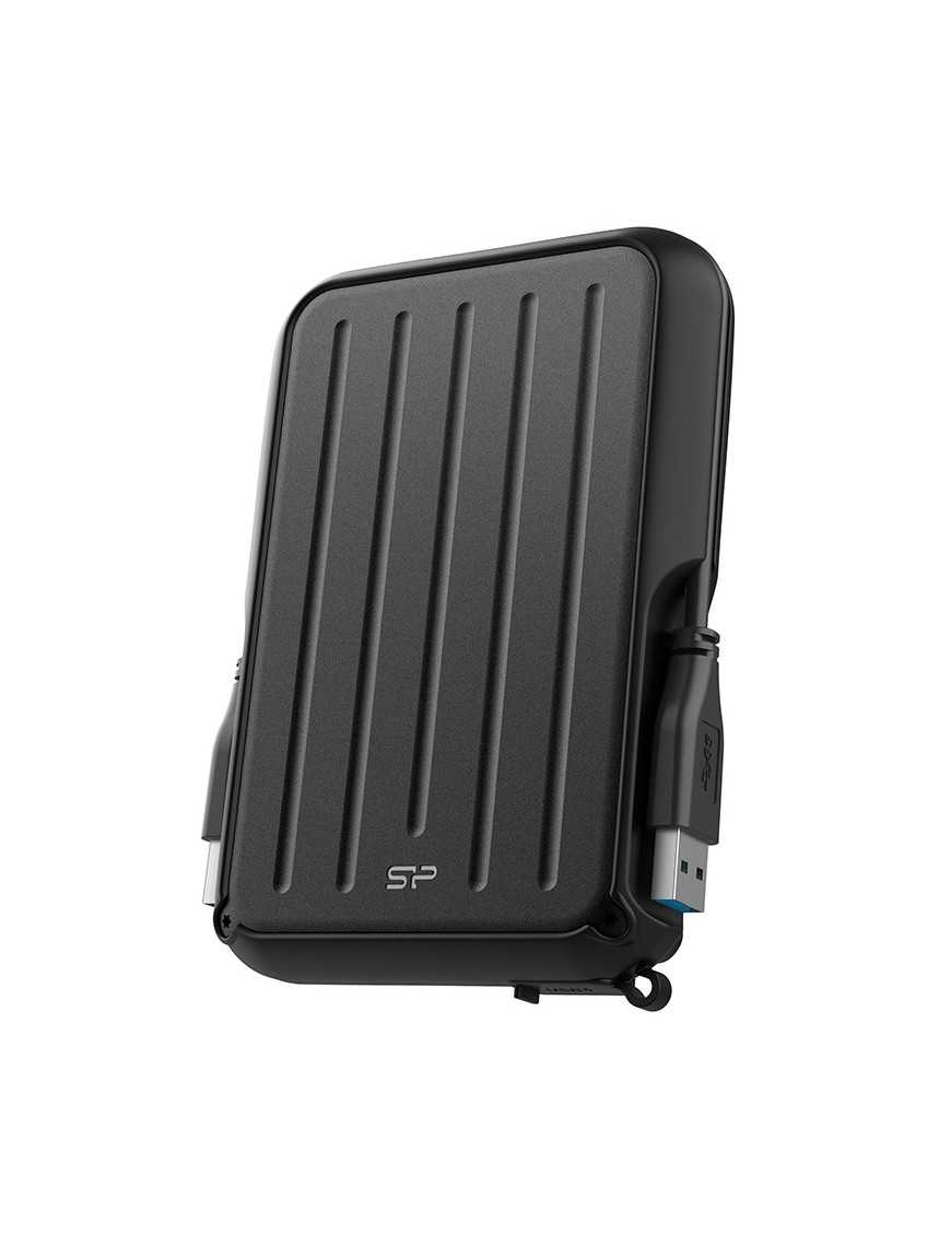 SILICON POWER εξωτερικός HDD Armor A66, 2TB, USB 3.2, μαύρος