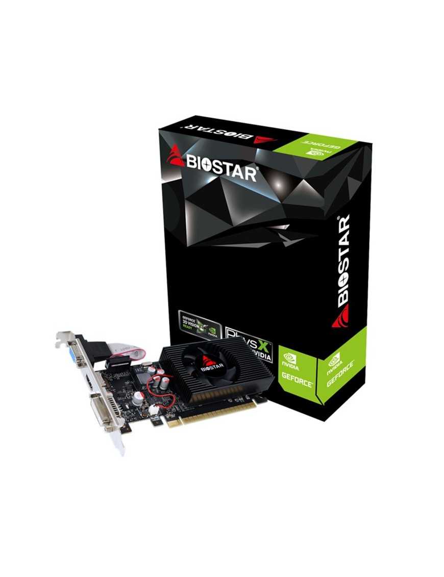 BIOSTAR VGA GeForce GT730 VN7313TH41-TBARL-BS2, GDDR3 4GB, 128bit