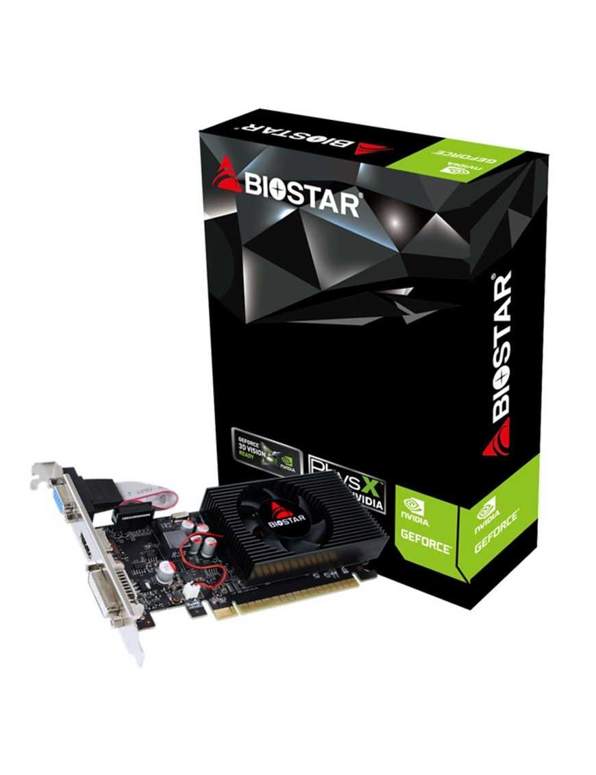 BIOSTAR VGA GeForce GT730 VN7313THX1-TBARL-BS2, DDR3 2GB, 128bit