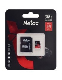 NETAC κάρτα μνήμης MicroSDXC P500 Extreme Pro, 256GB, 100MB/s, Class 10