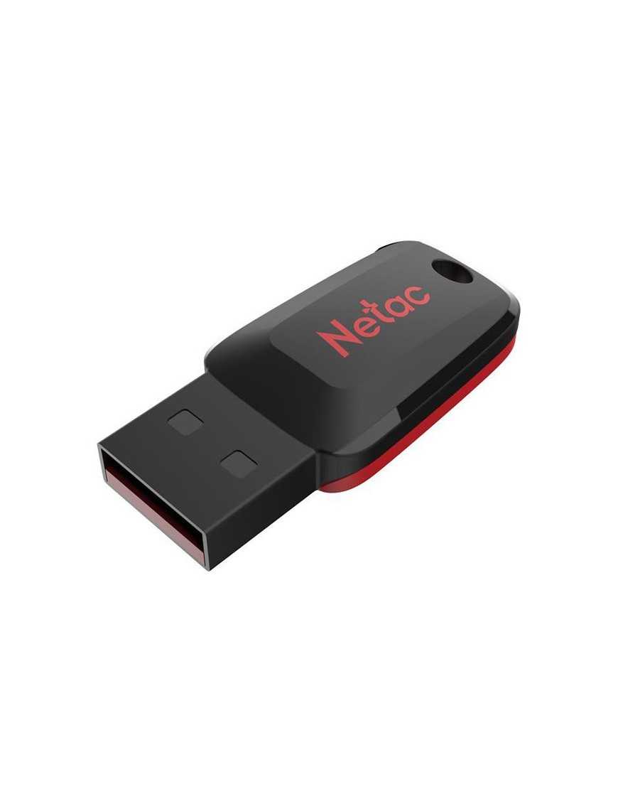 NETAC USB Flash Drive U197, 64GB, USB 2.0, μαύρο