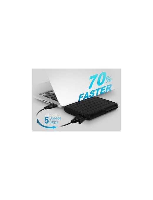 SILICON POWER εξωτερικός HDD Armor A66, 2TB, USB 3.2, μπλε