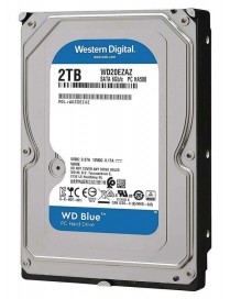 WD Blue Σκληρός Δίσκος WD20EZAZ 2TB, 3.5", 256MB Cache, 5400RPM, 6Gb/s
