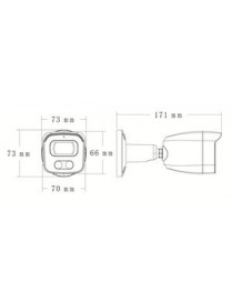 LONGSE IP κάμερα BMSAGC400WH, 2.8mm, 4MP, αδιάβροχη IP67, PoE