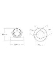 LONGSE IP κάμερα CMSAFG200WH, 2.8mm, 2MP, αδιάβροχη IP67, PoE