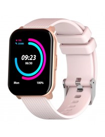 HIFUTURE smartwatch FutureFit Pulse, 1.69", IP68, heart rate, ροζ