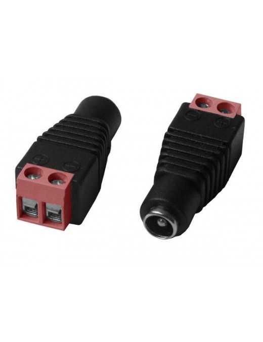 LONGSE βύσμα τροφοδοσίας DC θηλυκό LS-HCON31, σε κλέμα, 5τμχ