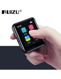 RUIZU MP3 player M4 με ηχείο, 1.8", 16GB, BT, ελληνικό μενού, μαύρο