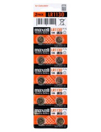 MAXELL αλκαλικές μπαταρίες LR1130, 1.5V, 10τμχ