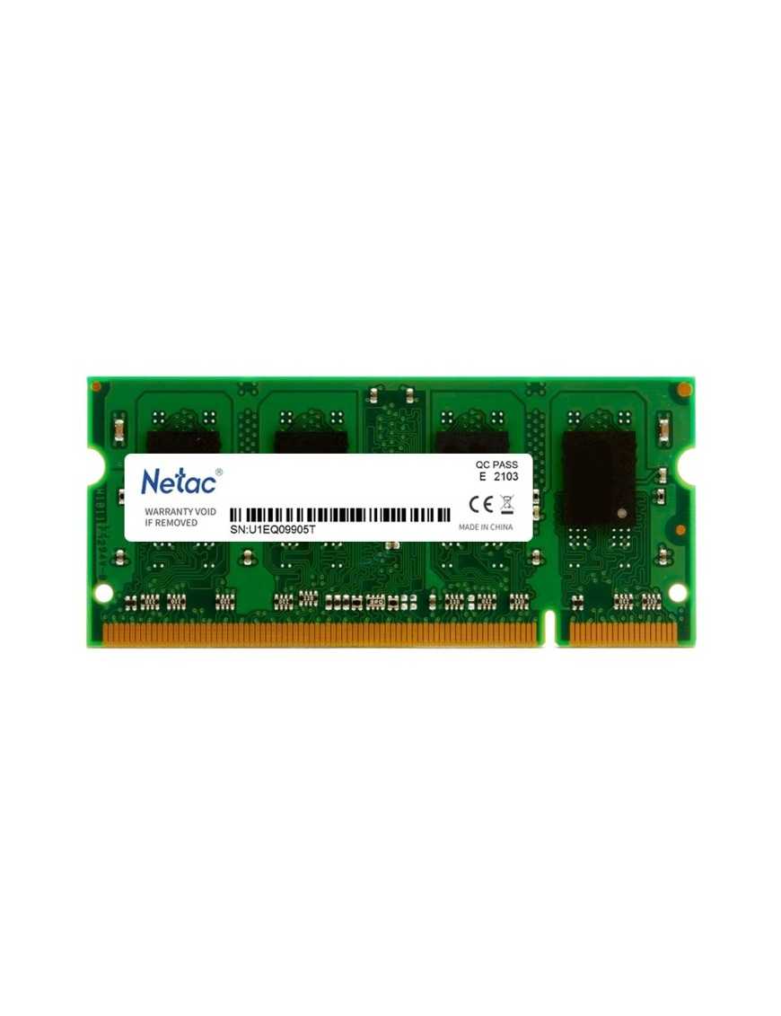NETAC μνήμη DDR3L SODIMM NTBSD3N16SP-04, 4GB, 1600MHz, CL11