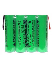 POWERTECH επαναφορτιζόμενη μπαταρία PT-794 2100mAh, AΑ HR6, 4τμχ