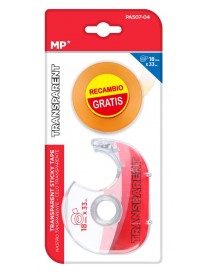 MP βάση και κολλητική ταινία Transparent PA507-04, 18mm, 33m, διάφανη