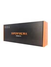 SUPFIRE φορητός φακός Y16, 20W, 1700lm, 350m, 2x 4000mAh, IP46