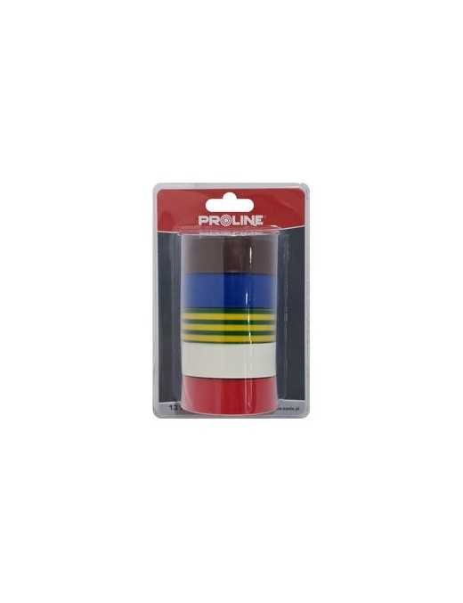 PROLINE μονωτική ταινία 13161, 19mm, 10m, διάφορα χρώματα, 5τμχ