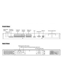 POWERTECH controller module PT-CMF10K, για συστήματα UPS, 230VAC