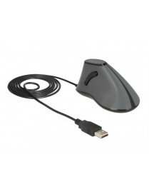 DELOCK εργονομικό vertical mouse 12527, Οπτικό, ενσύρματο, 5 buttons