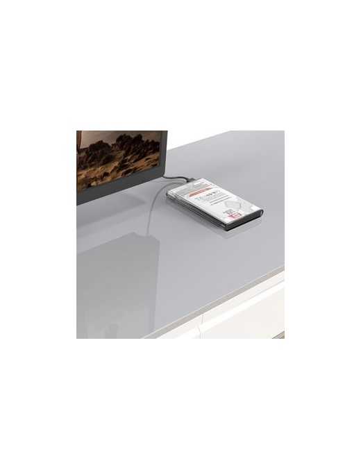ORICO εξωτερική θήκη για 2.5" HDD 2139U3, USB 3.0, έως 4TB, διάφανη