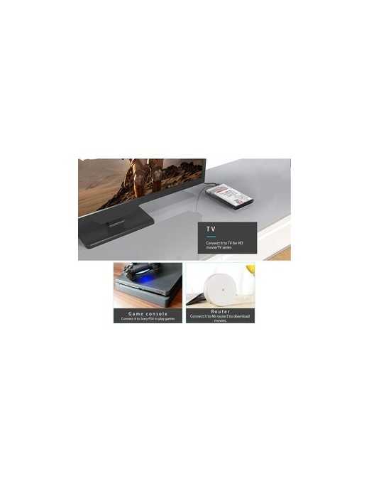 ORICO εξωτερική θήκη για 2.5" HDD 2139U3, USB 3.0, έως 4TB, διάφανη