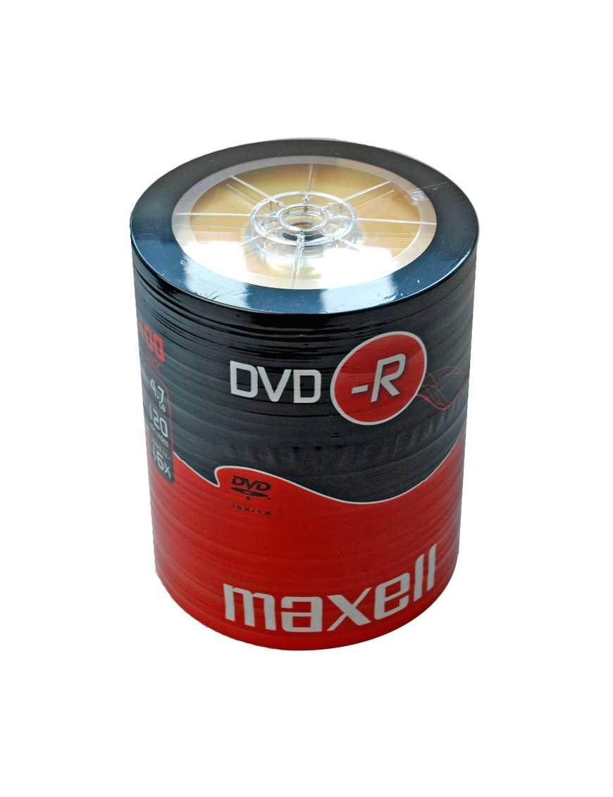 MAXELL DVD-R 4.7GB/120min, 16x speed, spindle pack 100τμχ