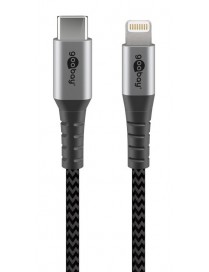 GOOBAY καλώδιο USB Type-C σε Lightning 49272, 2m, γκρι