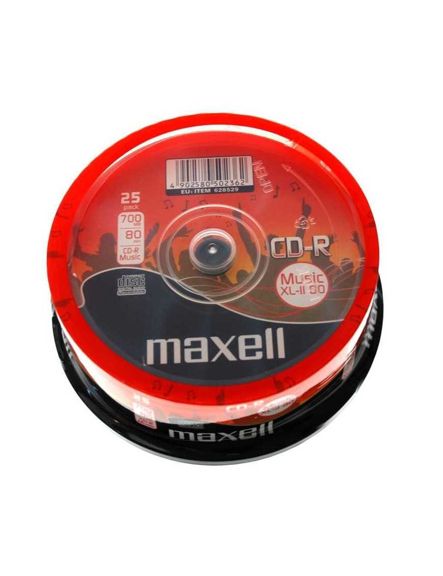 MAXELL CD-R music XL-II 80min/700MB, cake box 25τμχ